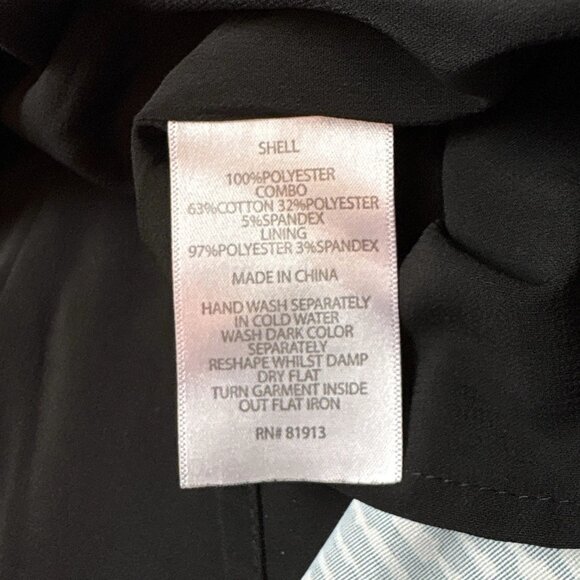 Plenty by Tracy Reese Floral Colorblock Cocktail Dress Black White Green Size 6 - Picture 9 of 10